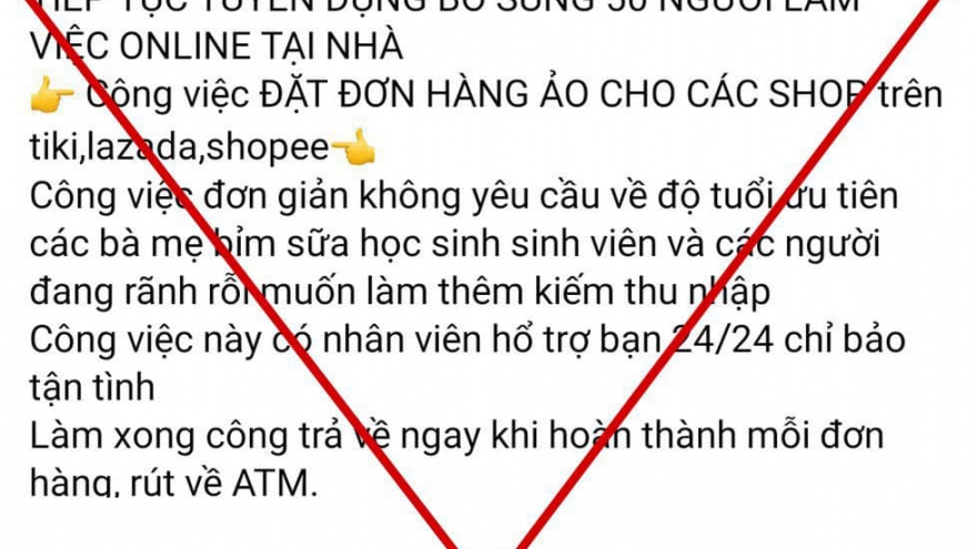 Công an Hà Nội cảnh báo hoạt động của các ứng dụng "giật" đơn hàng ảo